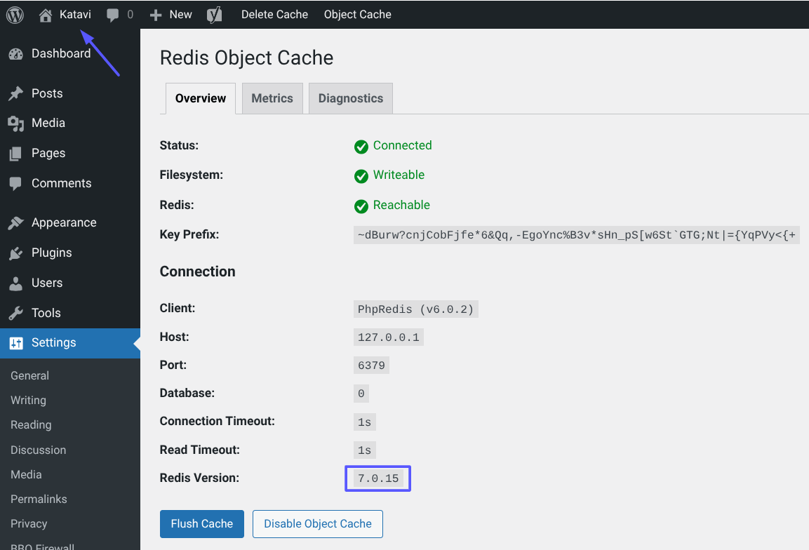 Review Redis Object Cache